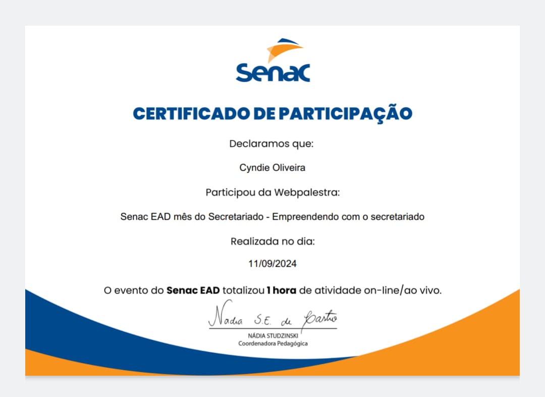 Certificado - Senac - 14-08-2024