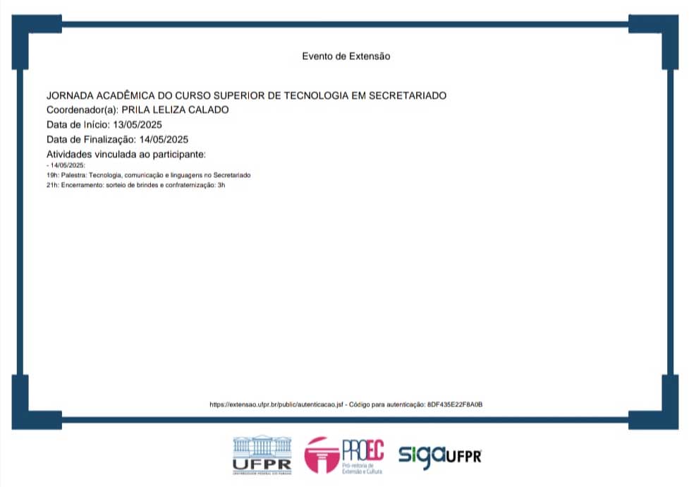 certificado- Jornada Academica do Curso - verso